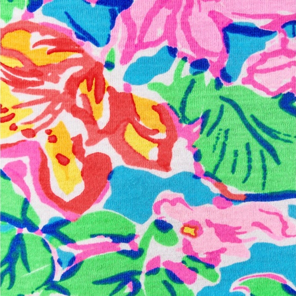 Brand New Lilly Pulitzer Isolde Knee Length Dress in Rose To The Occasion, L - Picture 4 of 4